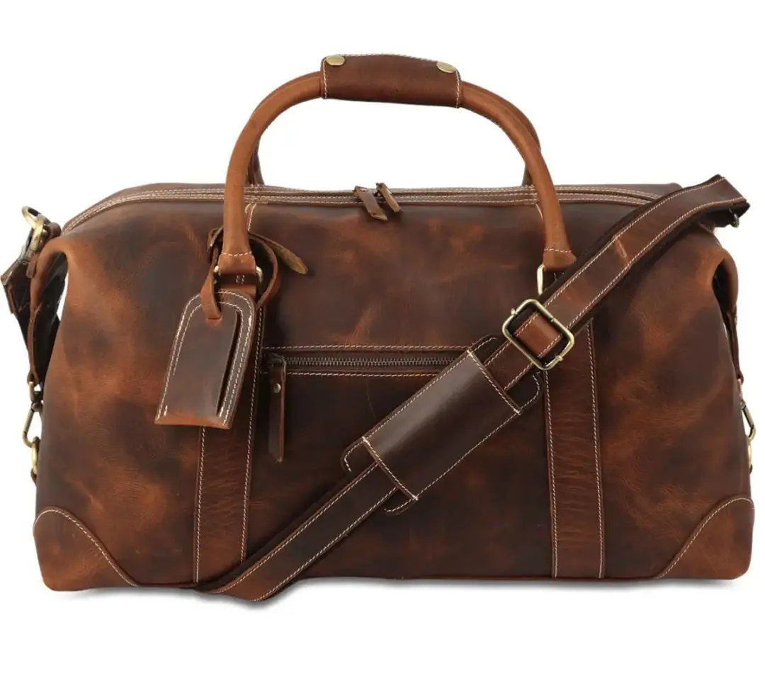 Leather Duffle Bag
